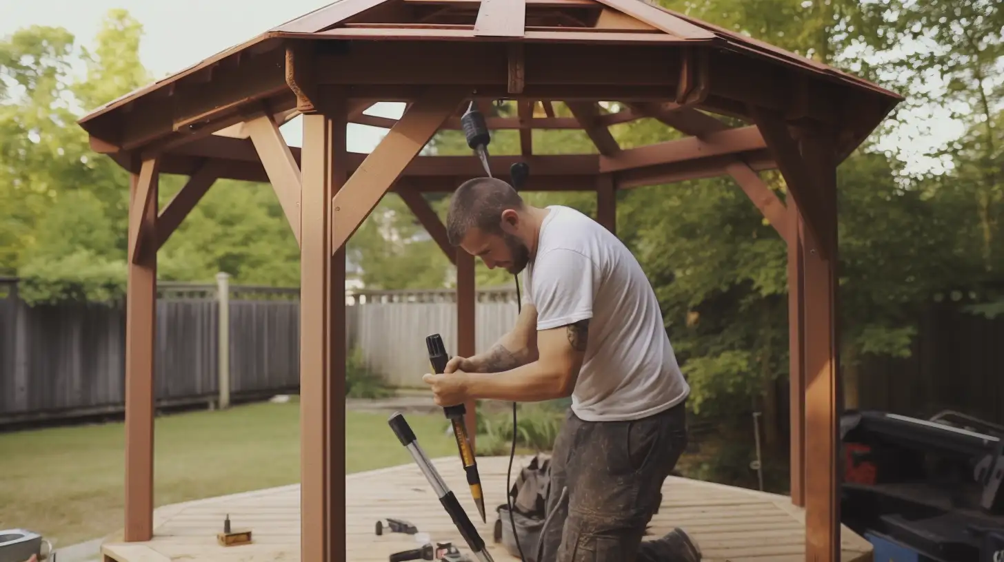 Step-by-Step Guide to Securely Anchor a Gazebo to Concrete