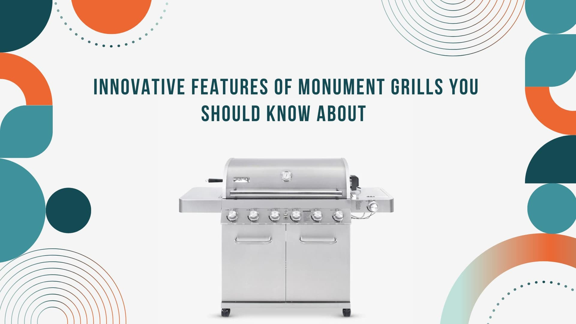 Innovative Features of Monument Grills You Should Know About