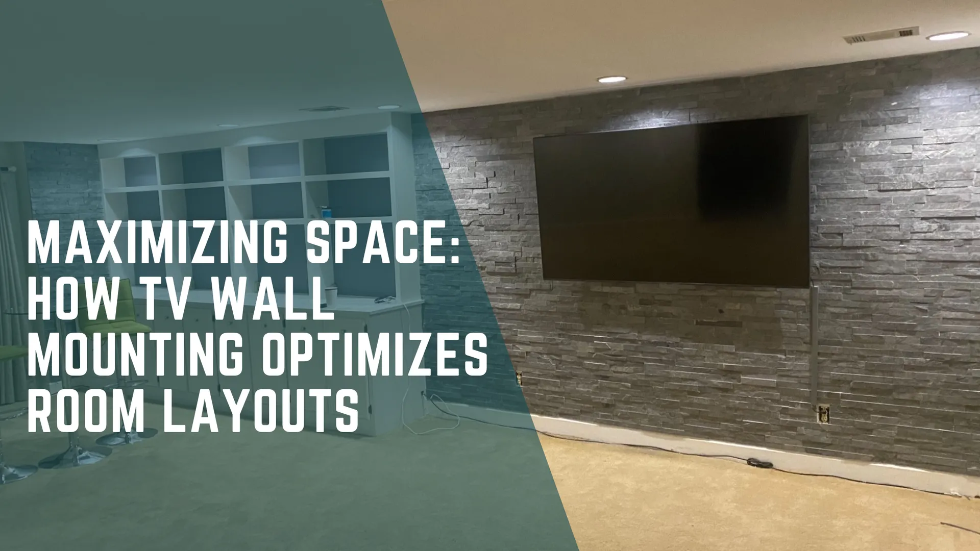 Maximizing Space: How TV Wall Mounting Optimizes Room Layouts
