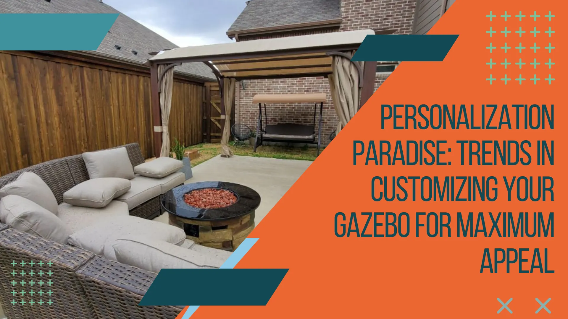 Personalization Paradise: Trends in Customizing Your Gazebo for Maximum Appeal