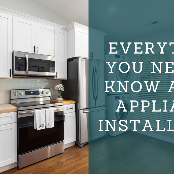 The Importance of Professional Appliance Installation