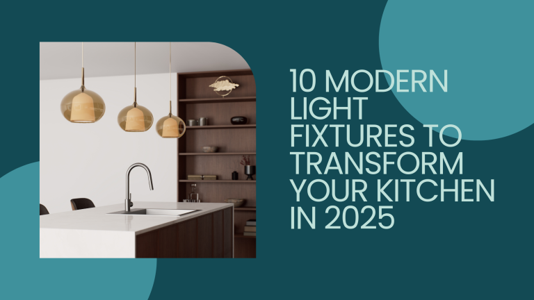 10 Modern Light Fixtures to Transform Your Kitchen