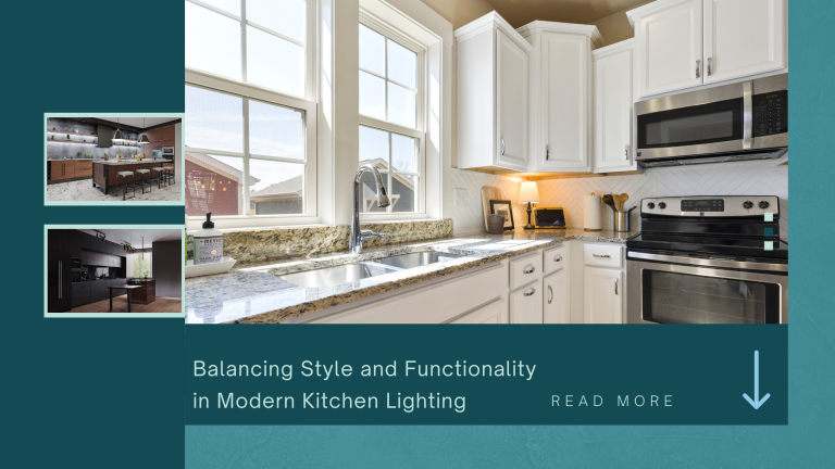 Balancing Style and Functionality in Modern Kitchen Lighting