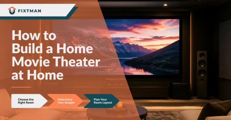 How to Build a Home Movie Theater at Home