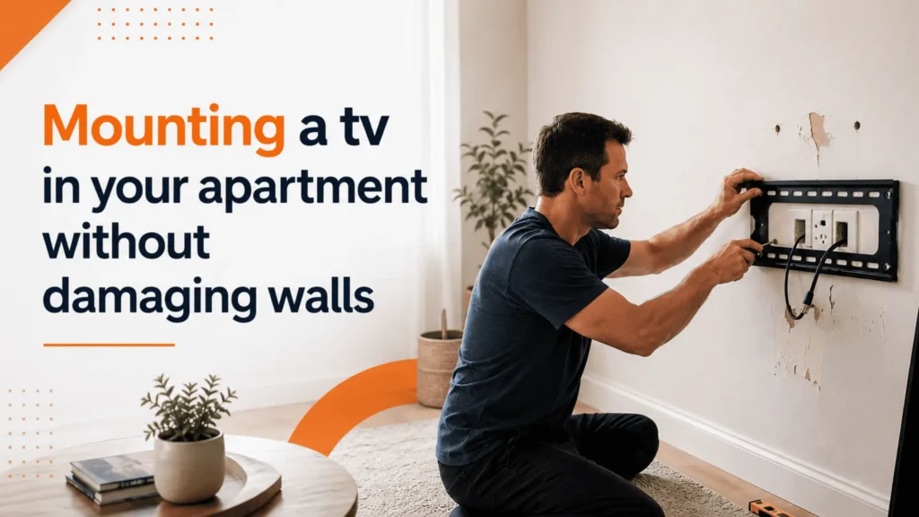 How to Mount a TV in an Apartment Safely