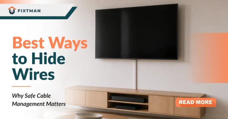 Wall Mount TV Cable Management: Best Ways to Hide Wires