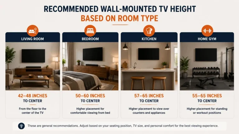 How High Should a TV Be Mounted for the Most Comfortable Viewing Experience 