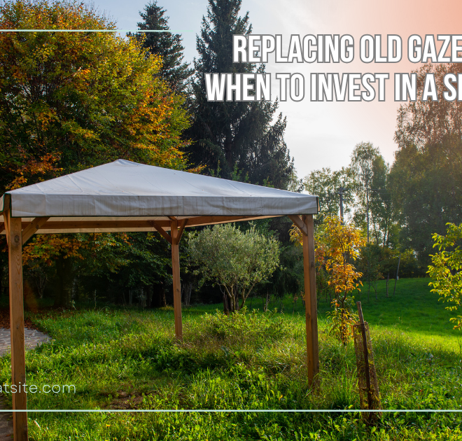 Replacing Old Gazebo Covers: When to Invest in a Spare Cover