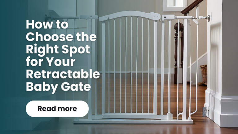 How to Choose the Right Spot for Your Retractable Baby Gate
