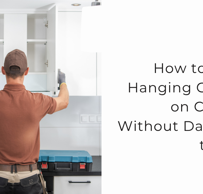 How to Secure Hanging Cabinets on Concrete Without Damaging the Wall
