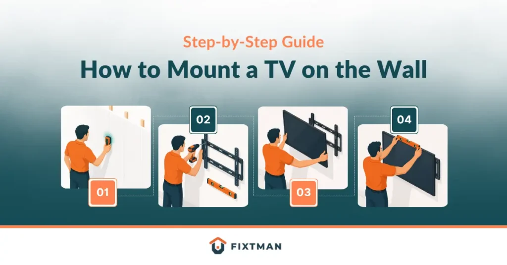 How to Mount a TV on the Wall Safely
