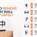 How to Remove TV from Wall Mount Safely and Effectively