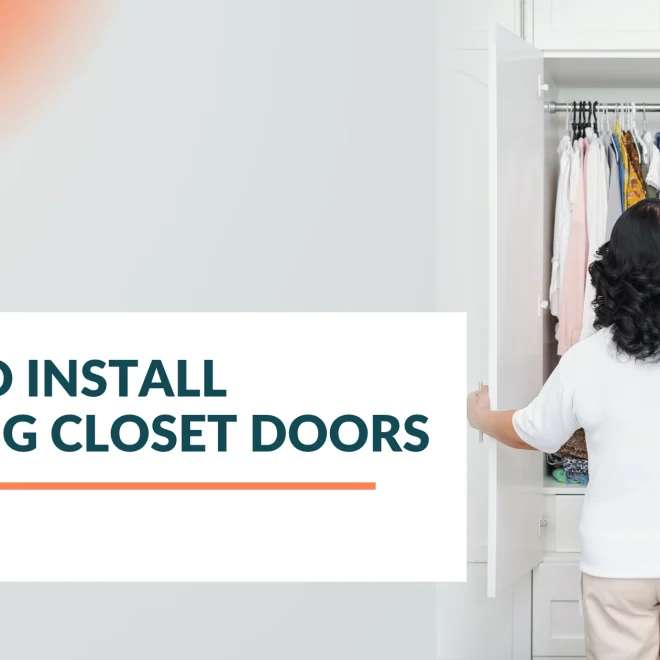 How to Install Hanging Closet Doors the Right Way