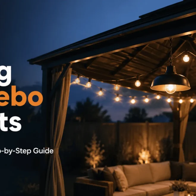 How to Hang Gazebo Lights: A Complete Step-by-Step Guide