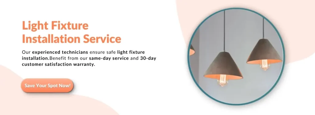 light fixture installation