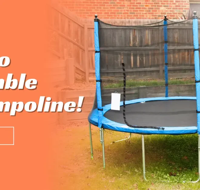 How to Set up a Trampoline