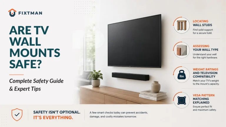 Are TV Wall Mounts Safe? The Complete Safety Guide for Homeowners