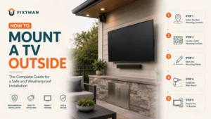 How to Mount a TV Outside: The Complete Guide for a Safe and Weatherproof Installation