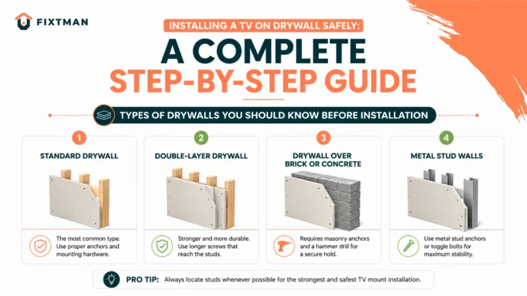 Installing a TV on Drywall Safely: A Complete Step-by-Step Guide