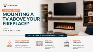 Is It Safe to Mount a TV Above a Fireplace? Complete Safety Analysis