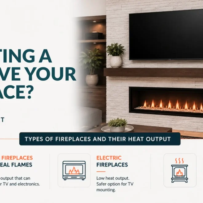 Is It Safe to Mount a TV Above a Fireplace? Complete Safety Analysis