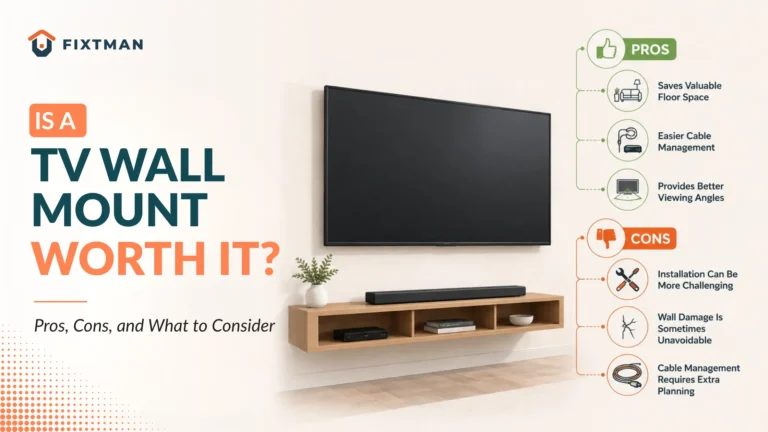 Is a TV Wall Mount Worth It? Pros, Cons, and What to Consider 
