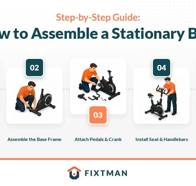 How to Assemble Your Stationary Bike in 5 Easy Steps