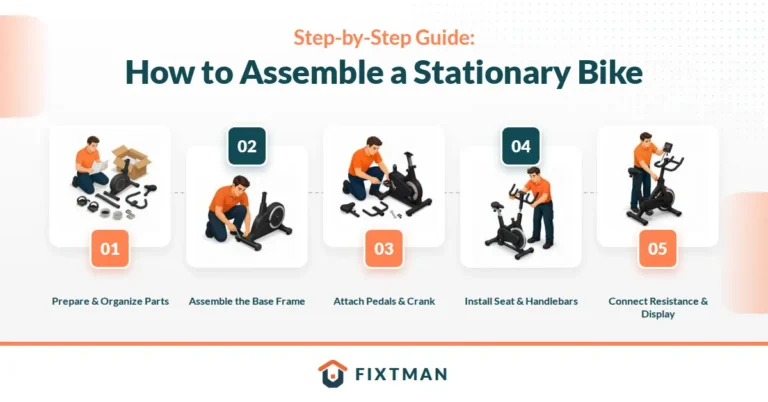 How to Assemble Your Stationary Bike in 5 Easy Steps