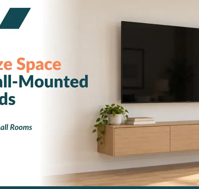 How to Maximize Space Using Wall-Mounted TV Stands