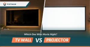 TV Wall vs Projector: Which Is Best for Your Home Entertainment?